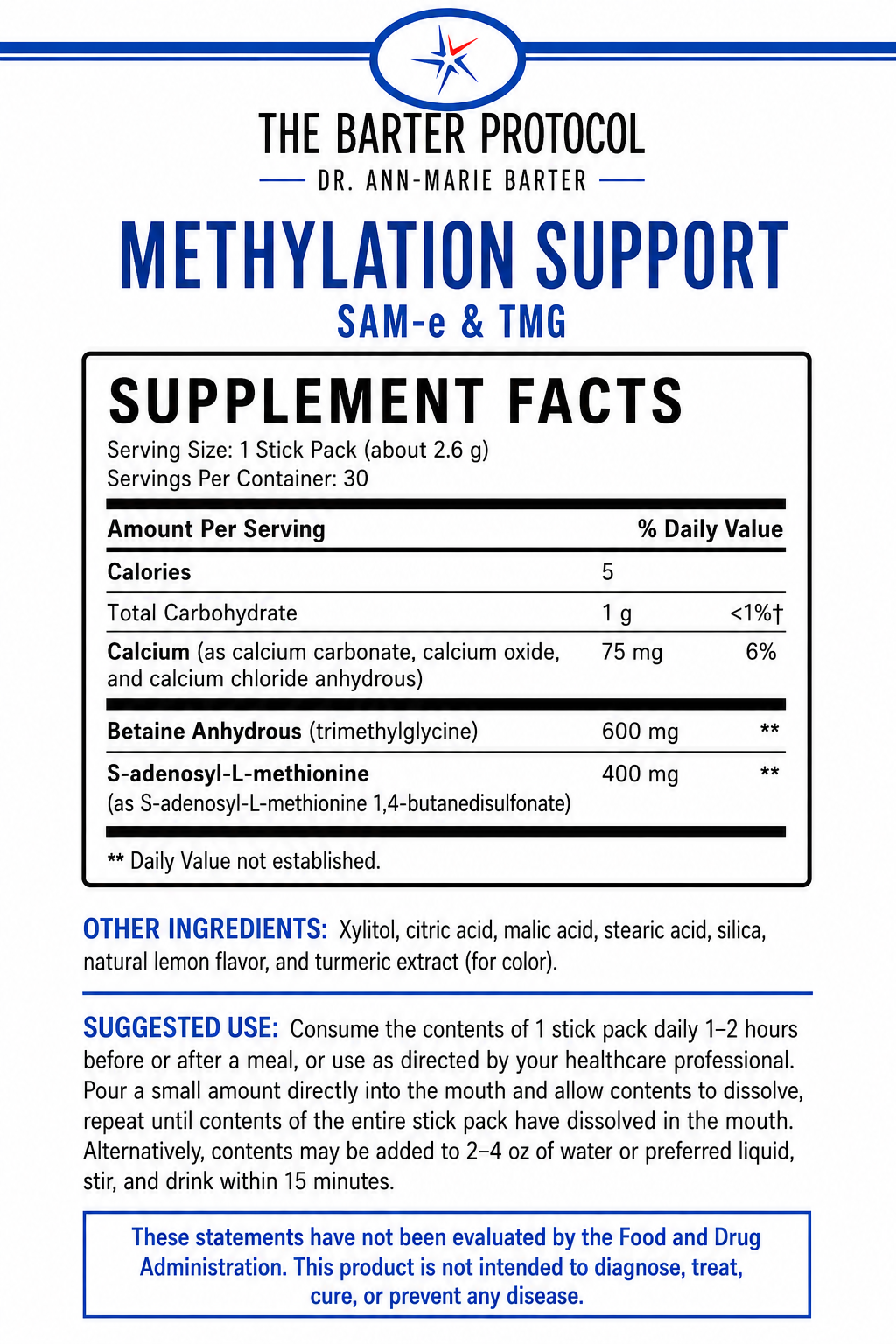 Methylation Support