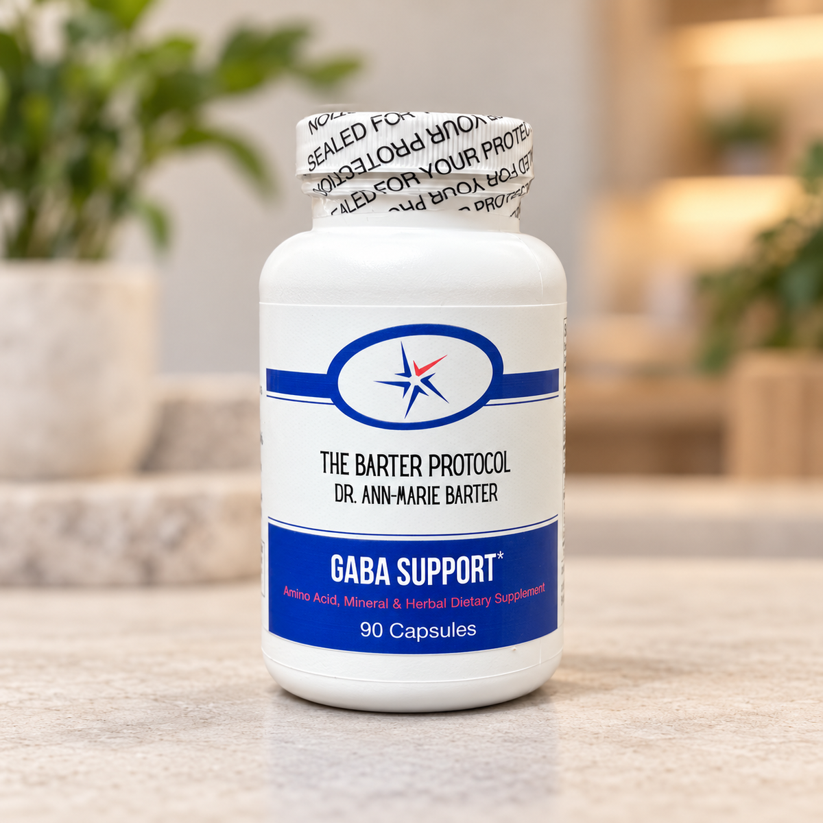 GABA Support – Magnesium, L-Taurine, Valerian, Passion Flower, B6 & Zinc
