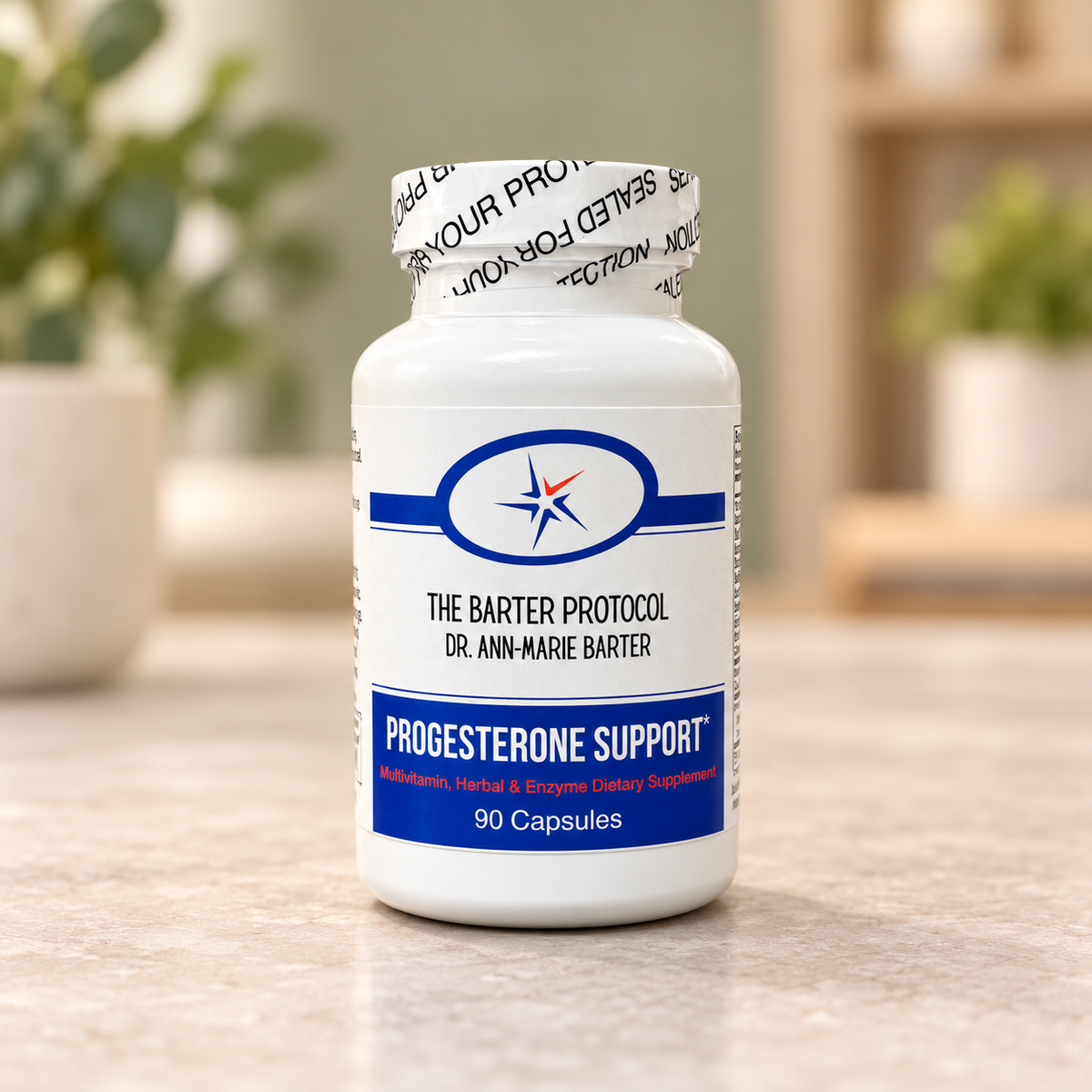 Progesterone Support – Chaste Tree Berry, Shepherd’s Purse, B Vitamins & Vitamins D and E